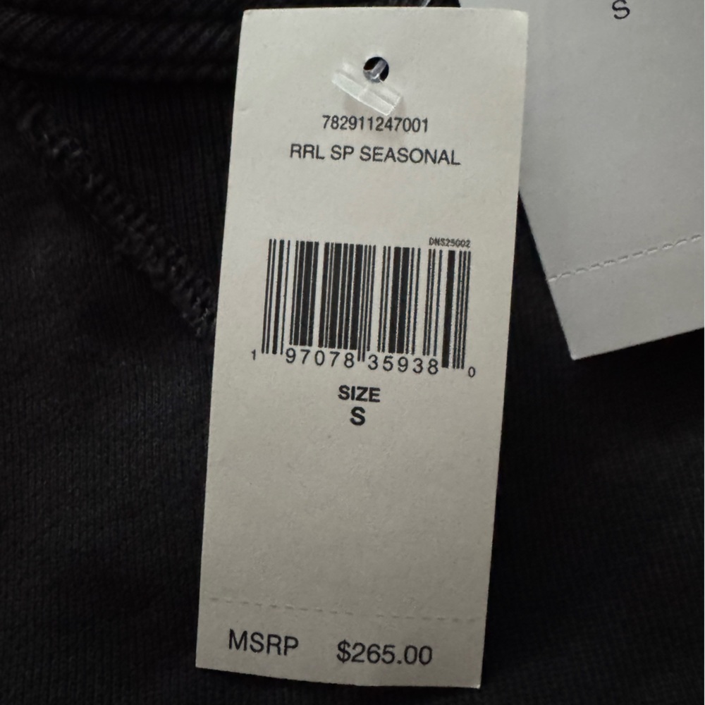 RRL RALPH LAUREN FRENCH TERRY SWEATSHIRT *New With Tags* - Picture 6 of 6